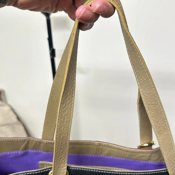 Claudia G Leather Tote/Satchel/Crossbody Bag Made in Colombia - Picture 11 of 15